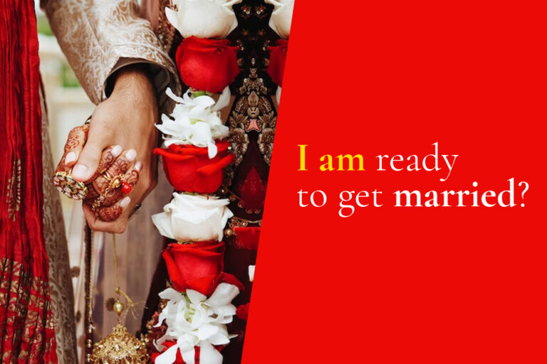 How would I know if I am ready to get married?