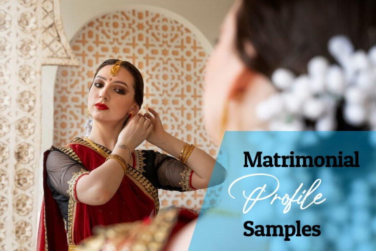 Matrimonial Profile Samples for Boys and Girls