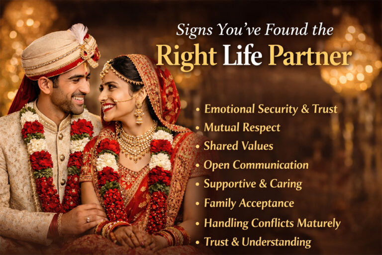 Signs You’ve Found the Right Life Partner